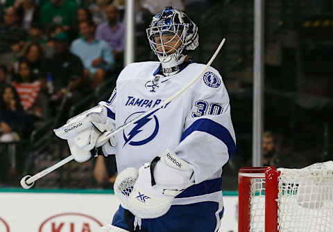 DALLAS, TX – SEPTEMBER 30: Ben Bishop