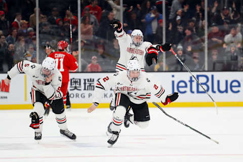 BOSTON, MASSACHUSETTS – FEBRUARY 10: Jordan Harris. (Photo by Maddie Meyer/Getty Images)