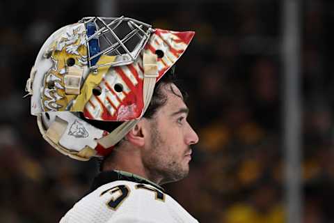 Florida Panthers goaltender Alex Lyon (34): Brian Fluharty-USA TODAY Sports