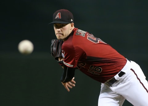 According to manager Torey Lovullo, lefty Patrick Corbin is currently “locked in.” (Ralph Fresco / Getty Images)