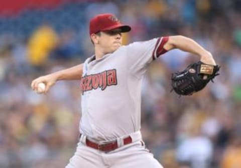 Jeremy Hellickson figures to bolster a Phillies rotation that will be hurt without Cole Hamels for a full season.                                                                             Charles LeClaire, USA TODAY Sports