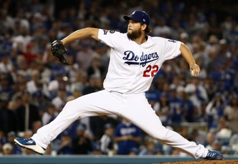 Los Angeles Dodgers ace Clayton Kershaw (Photo by Sean M. Haffey/Getty Images)