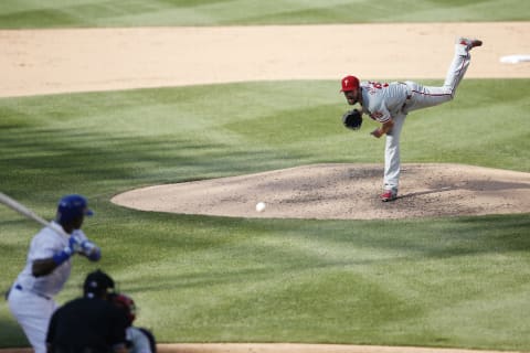 Hamels’ no-hitter in Chicago was the last hurrah for these Phillies’ champions. Photo by Joe Robbins/Getty Images.