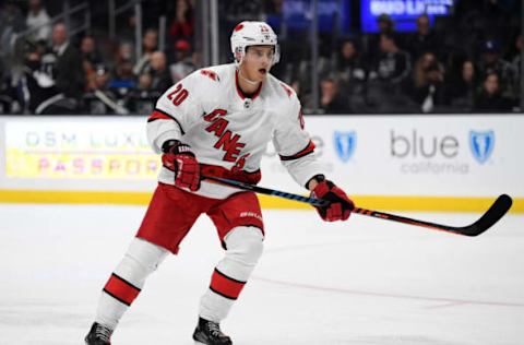 Sebastian Aho, Carolina Hurricanes (Photo by Harry How/Getty Images)