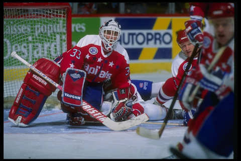 Don Beaupre, Washington Capitals Mandatory Credit: Robert Laberge /Allsport