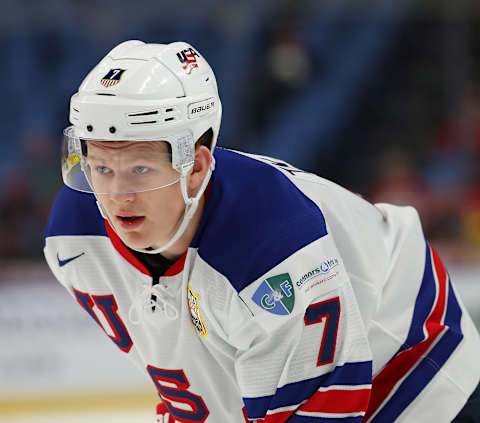 BUFFALO, NY – JANUARY 5: Brady Tkachuk