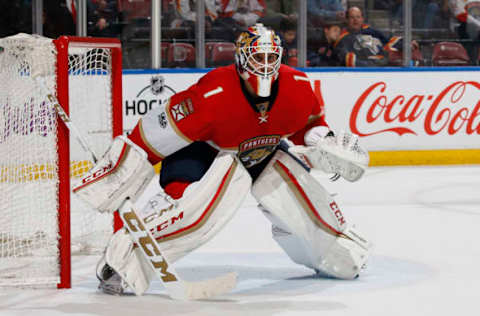 SUNRISE, FL – FEBRUARY 24: Goaltender Roberto Luongo