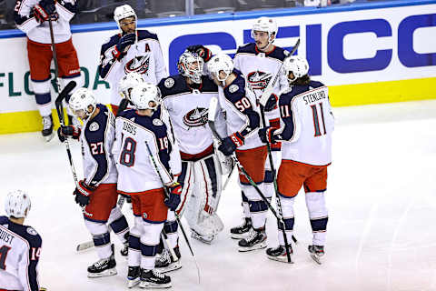 Columbus Blue Jackets (Photo by Elsa/Getty Images)