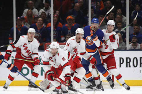 Jordan Staal, Carolina Hurricanes (Photo by Bruce Bennett/Getty Images)