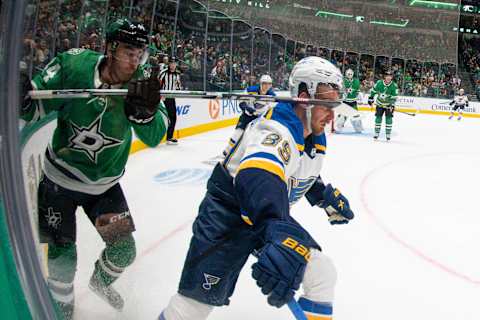 St. Louis Blues left wing Pavel Buchnevich (89)Mandatory Credit: Jerome Miron-USA TODAY Sports