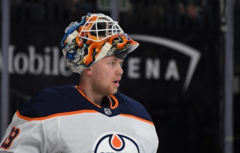 Mikko Koskinen #19 of the Edmonton Oilers (Photo by Ethan Miller/Getty Images)