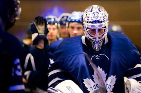 TORONTO, ON – MARCH 17: Curtis McElhinney