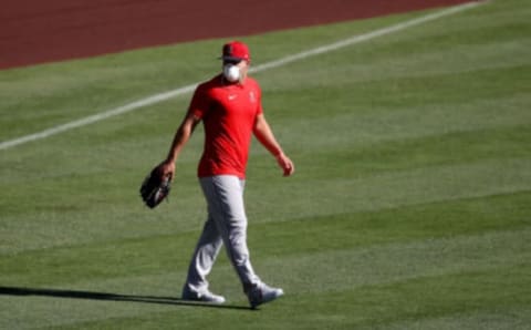 Angels outfielder Mike Trout. (Photo by Sean M. Haffey/Getty Images)