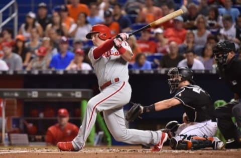 Regarding Hoskins, 2017 Is Only a Preview for 2018. Photo by Eric Espada/Getty Images.