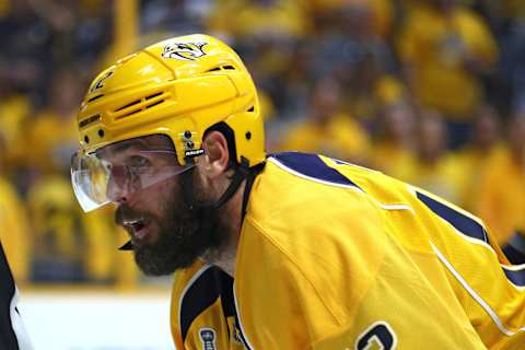 Nashville Predators, Mike Fisher (Photo by Bruce Bennett/Getty Images)