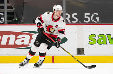 Thomas Chabot #72 of the Ottawa Senators (Photo by Rich Lam/Getty Images)