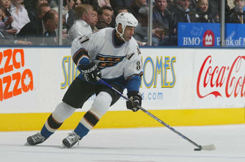 Donald Brashear, Washington Capitals (Photo by Dave Sandford/Getty Images)