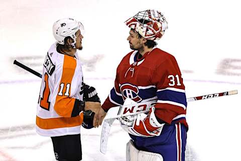 Carey Price #31 of the Montreal Canadiens. (Photo by Elsa/Getty Images)