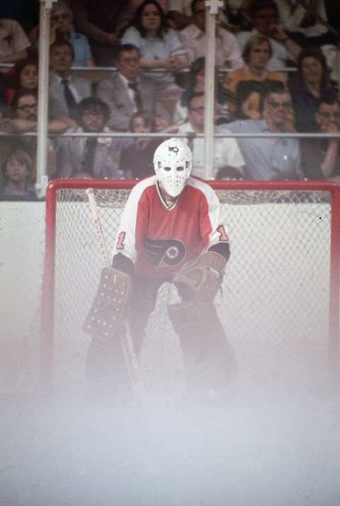 Bernie Parent, Philadephia Flyers (Photo by Melchior DiGiacomo/Getty Images)