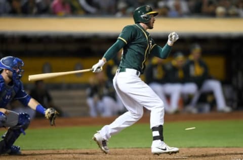 OAKLAND, CA – SEPTEMBER 22: Matt Joyce. (Photo by Thearon W. Henderson/Getty Images)