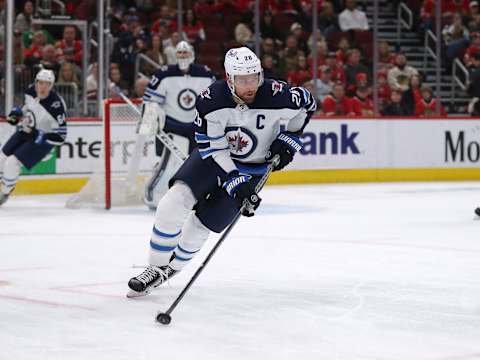 Winnipeg Jets, Blake Wheeler #26, (Mandatory Credit: Dennis Wierzbicki-USA TODAY Sports)