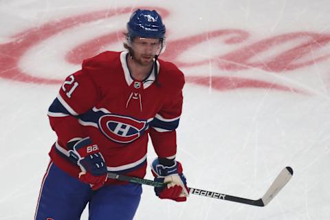 May 29, 2021; Montreal, Quebec, CAN; Montreal Canadiens Eric Staal Mandatory Credit: Jean-Yves Ahern-USA TODAY Sports