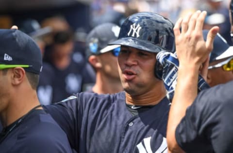 Yankees catcher Gary Sanchez