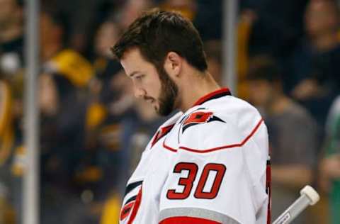 Cam Ward, Carolina Hurricanes (Photo by Jim Rogash/Getty Images)