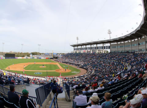 CLEARWATER, FL- MARCH 03: A general view at the spring training home of the New York Yankees during the game against the Philadelphia Phillies at George M. Steinbrenner Field on March 3, 2016 in Clearwater, Florida. (Photo by Justin K. Aller/Getty Images)