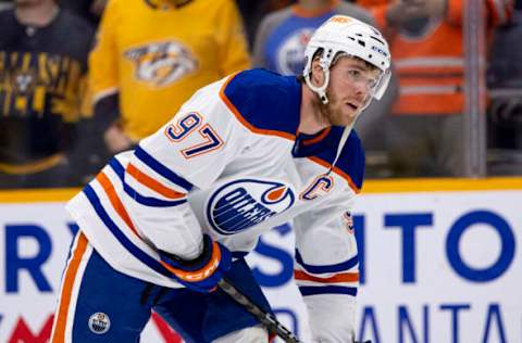 Connor McDavid #97, Edmonton Oilers (Photo by Brett Carlsen/Getty Images)