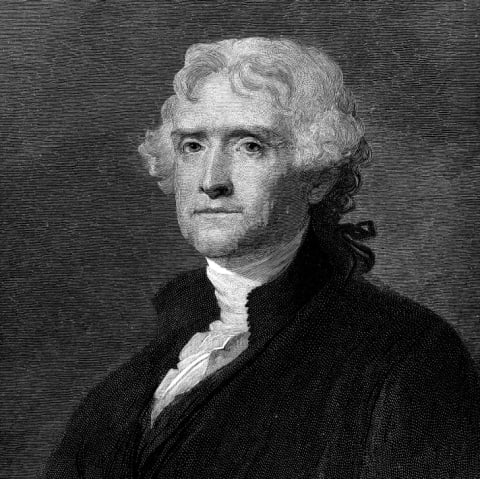 portrait of Thomas Jefferson