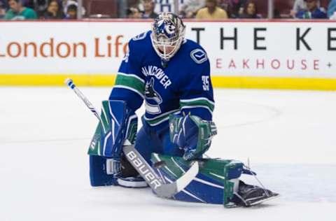 VANCOUVER, BC – SEPTEMBER 17: Goalie Thatcher Demko