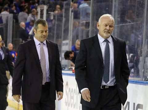 Lindy Ruff (Photo by Bruce Bennett/Getty Images)