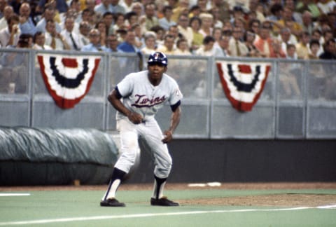 Tony Oliva, star of the 1965 Minnesota Twins. (Photo by Focus on Sport/Getty Images)