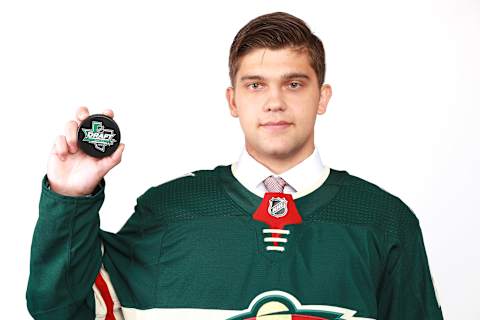 Alexander Khovanov, Minnesota Wild. (Photo by Tom Pennington/Getty Images)