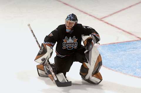 Olie Kolzig, Washington Capitals (Photo by Mitchell Layton/Getty Images)