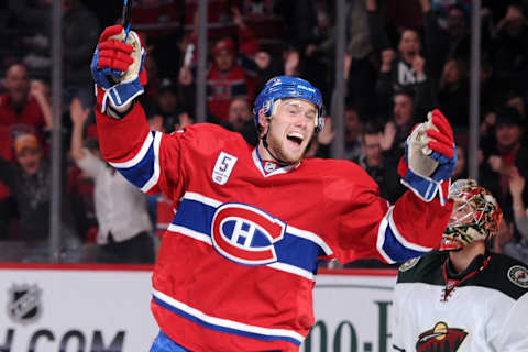 MONTREAL, QC – NOVEMBER 8: Jiri Sekac of the Montreal Canadiens. (Photo by Richard Wolowicz/Getty Images)