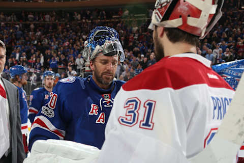 NEW YORK, NY – APRIL 22: Henrik Lundqvist