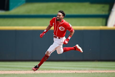 CINCINNATI, OH – AUGUST 19: Billy Hamilton #6 of the Cincinnati Reds runs the bases during a game against the San Francisco Giants at Great American Ball Park on August 19, 2018 in Cincinnati, Ohio. The Reds won 11-4. (Photo by Joe Robbins/Getty Images)