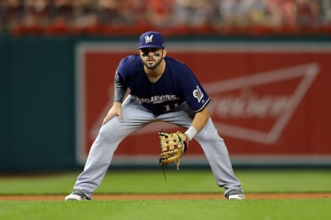 Mike Moustakas (Photo by Alex Trautwig/MLB Photos via Getty Images)