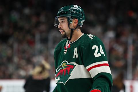 ST PAUL, MN – MARCH 13: Matt Dumba #24 (Photo by David Berding/Getty Images)