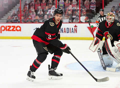 Artem Zub #2 of the Ottawa Senators (Photo by Matt Zambonin/Freestyle Photography/Getty Images)