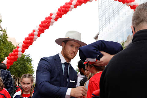 Nick Jensen, Washington Capitals Mandatory Credit: Geoff Burke-USA TODAY Sports