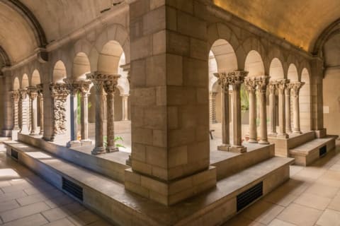 A section of the Cloisters