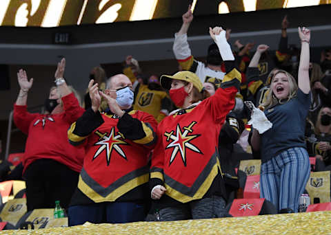 Vegas Golden Knights fans (Photo by Ethan Miller/Getty Images)