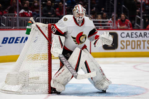 Matt Murray #30 of the Ottawa Senators (Photo by Scott Taetsch/Getty Images)