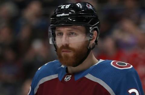 DENVER, CO – NOVEMBER 16: Ian Cole #28 of the Colorado Avalanche plays the Washington Capitals at the Pepsi Center on November 16, 2018, in Denver, Colorado. (Photo by Matthew Stockman/Getty Images)