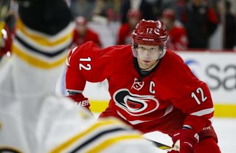 Carolina Hurricanes Captain Eric Staal