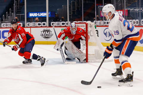 Vitek Vanecek, Washington Capitals Mandatory Credit: Geoff Burke-USA TODAY Sports