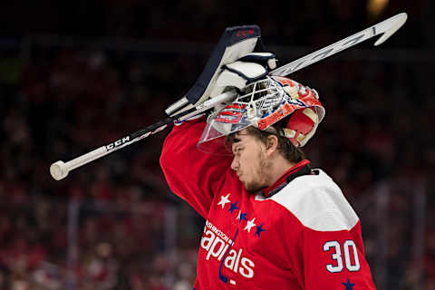 Ilya Samsonov, Washington Capitals (Photo by Scott Taetsch/Getty Images)